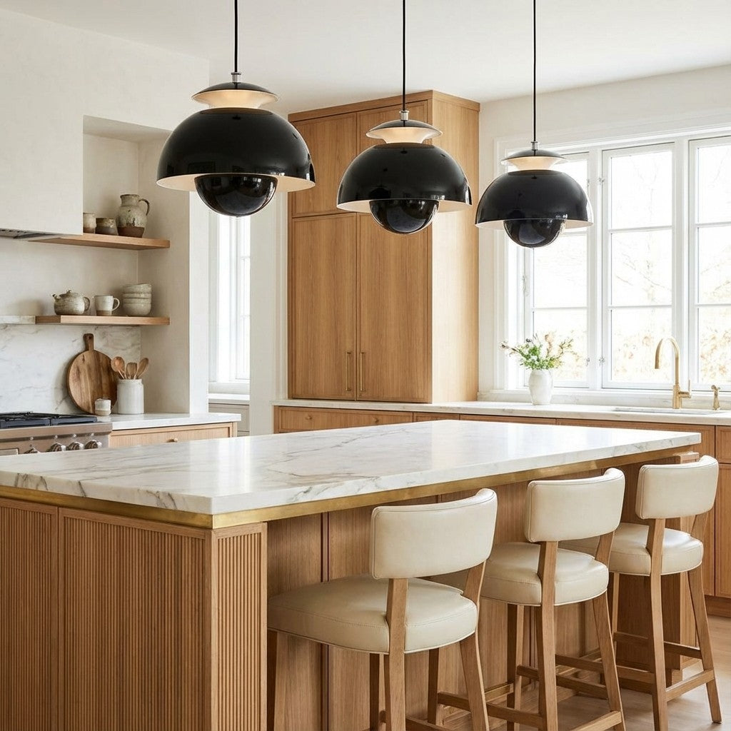 Orin Modern Nordic Metal Flower Hanging Light - Decorative Pendant Lamp for Bedroom and Kitchen