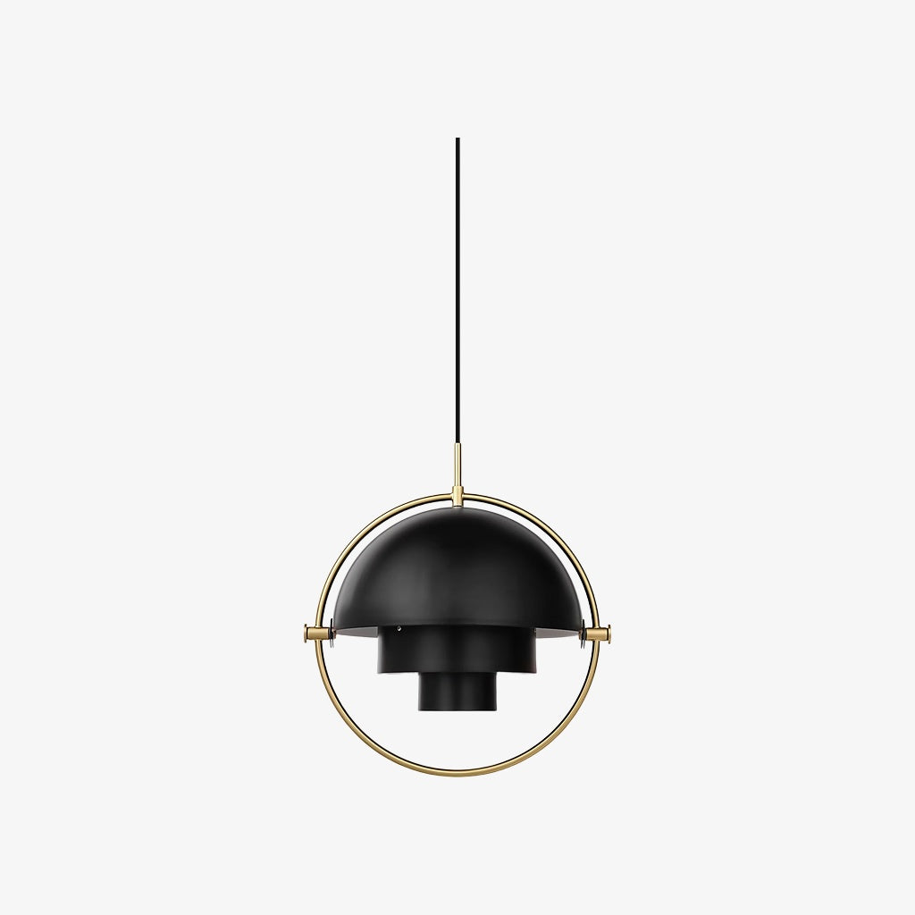 Multiva Sculptural Pendant Light – Adjustable Chandelier in Danish Modern Style for Dining Areas N18