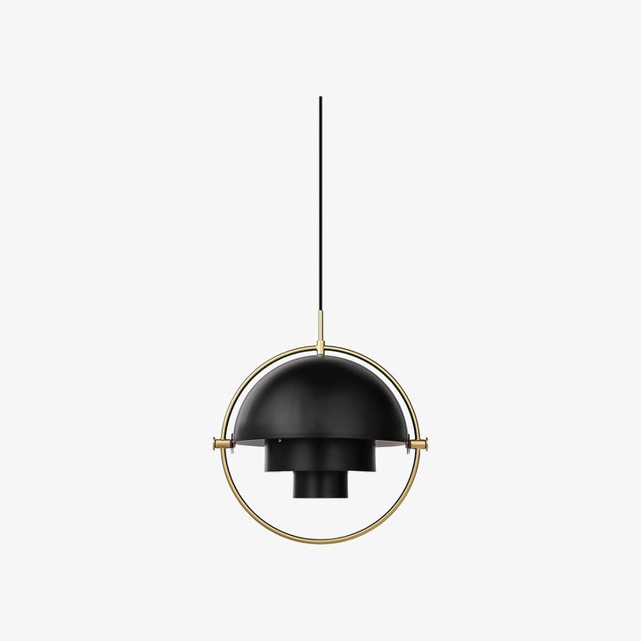 Multiva Sculptural Pendant Light – Adjustable Chandelier in Danish Modern Style for Dining Areas N18