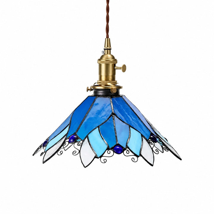 Handcrafted Stained Glass Pendant Light Collection