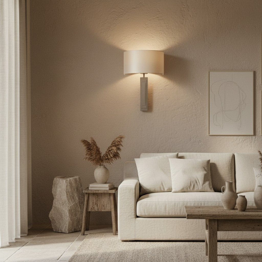 Linexis Wandleuchte im Vintage-Stil mit skulpturalem Armdesign – Moderner Art-Deco-Stil für Flure und Schlafzimmer