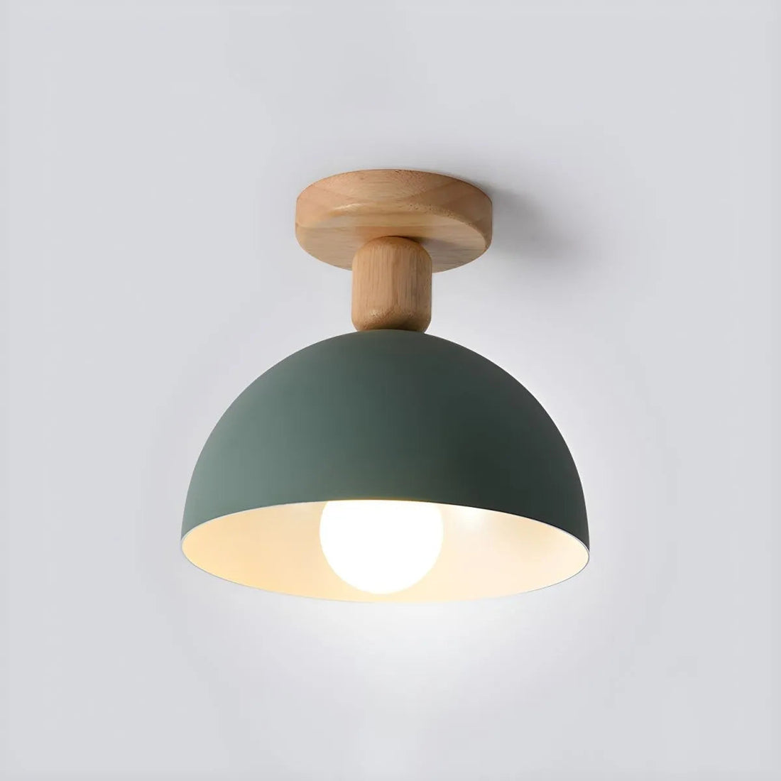 Modern Iron Ceiling Light - Round Fixture for Hallway