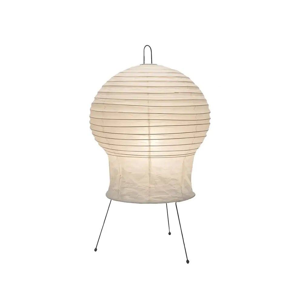 Tischlampe aus Reispapier – Japanisch inspirierte Washi-Lampe für den Eingangsbereich