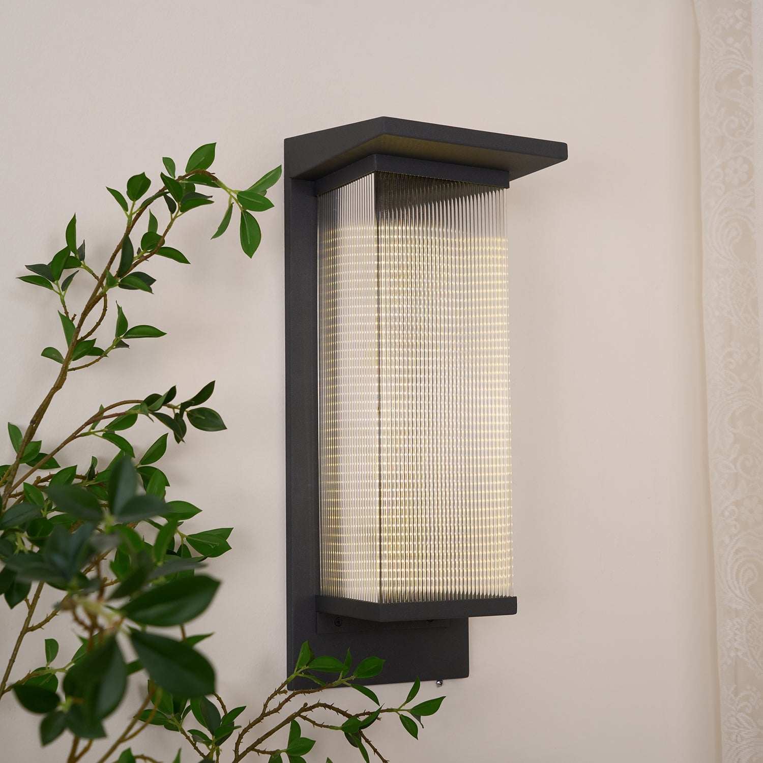 Outdoor Box Wall Lamp - Modern Exterior Light for Garden & Patio
