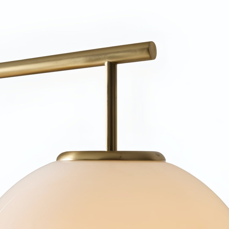 Ulvara Chandelie Linear Cluster Glass Globe Design - Contemporary Elegance