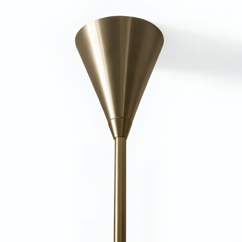 Ulvara Chandelie Linear Cluster Glass Globe Design - Contemporary Elegance