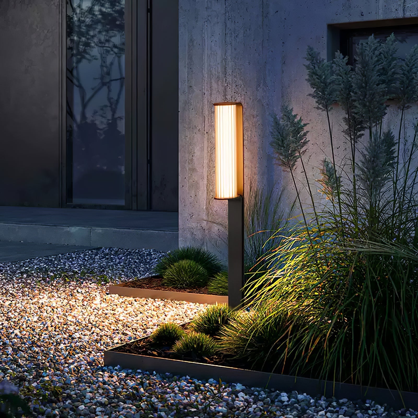 Modern Outdoor Lamp - Outdoor Post Lamp Great for Gardens/Patios