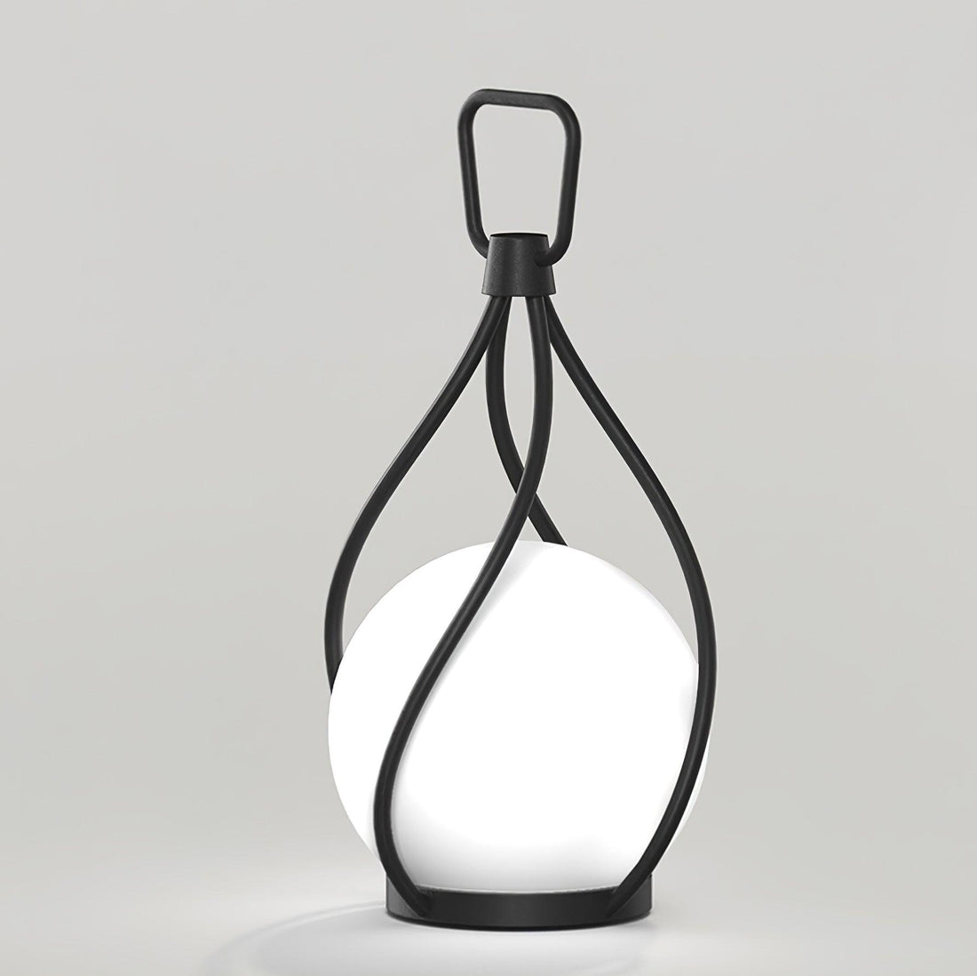 Orb Lantern Table Lamp - Rechargeable LED Light for Indoor & Patio
