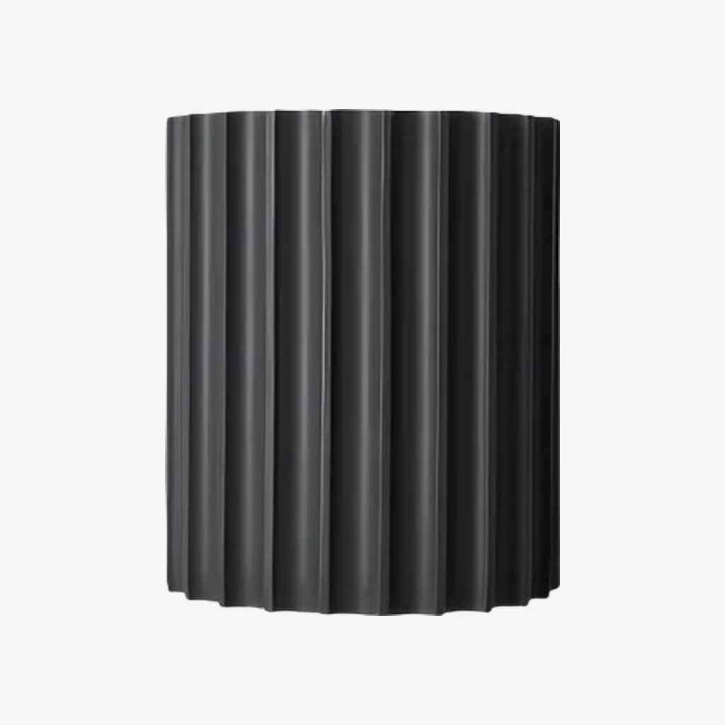 Ribellex Minimalist Ribbed Fluted Wall Light Sculptural Wall Lamp for Bedroom Hallway N59