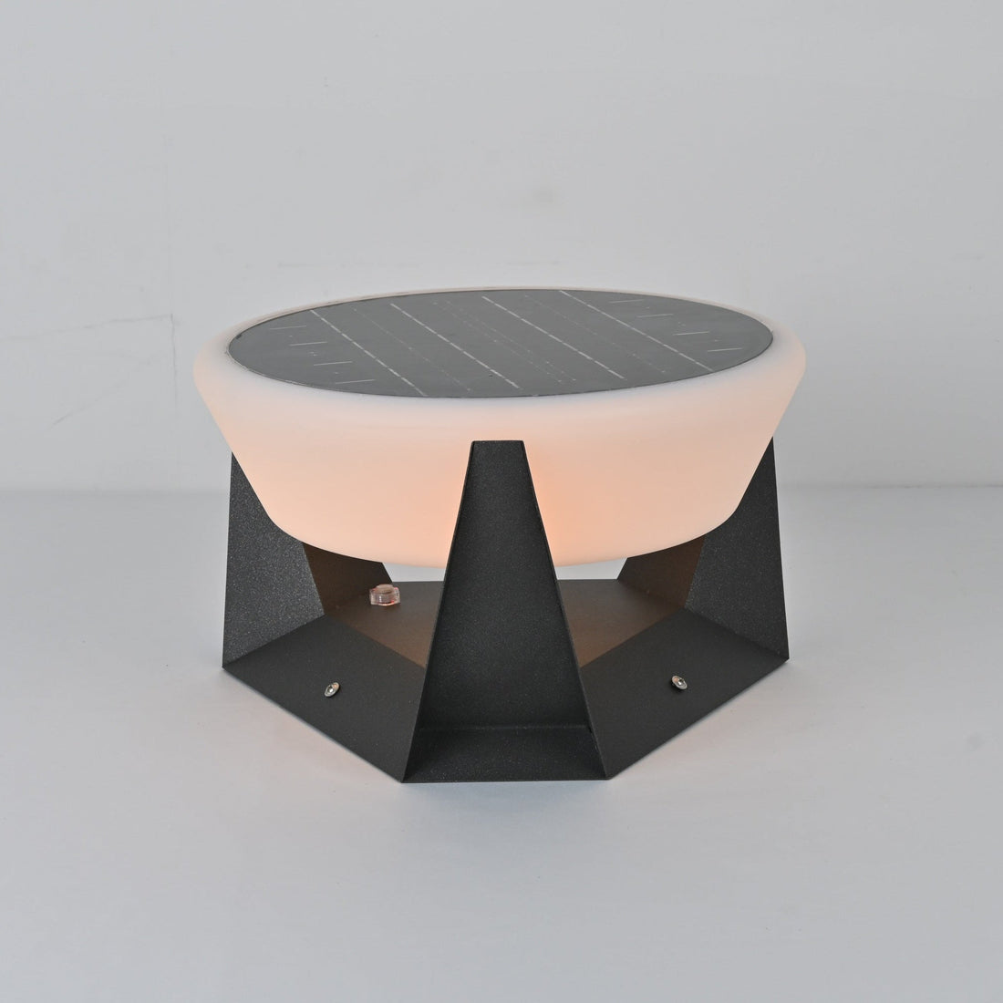 Solar Außenleuchte - Moderne geometrische LED Lampe für Garten &amp; Terrasse