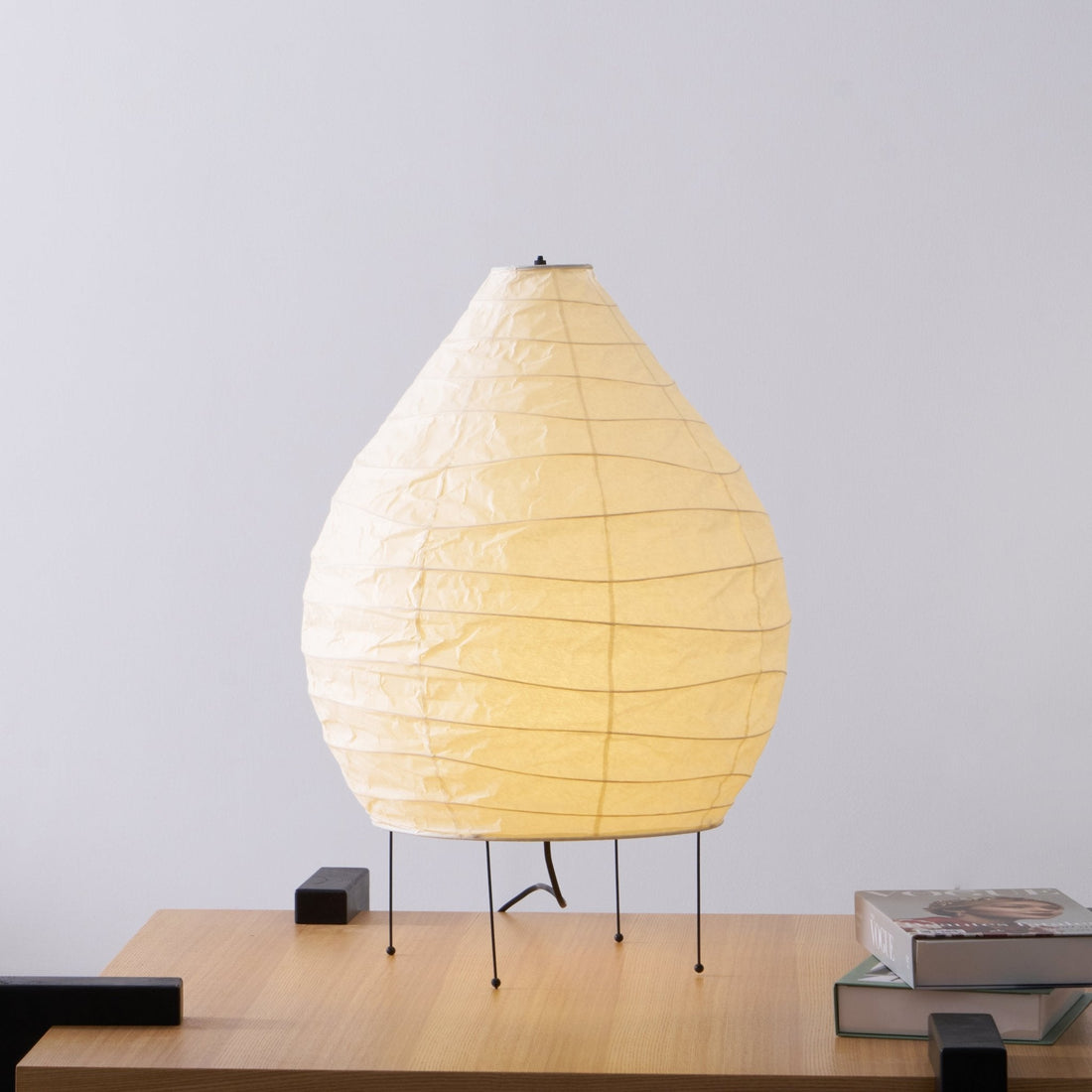Tischlampe aus Washi-Papier – Laternendesign für Wohnzimmer und Schlafzimmer