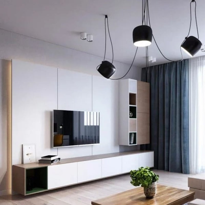 Moderner Multi-Licht-Pendelleuchte für Esszimmer und Wohnzimmer