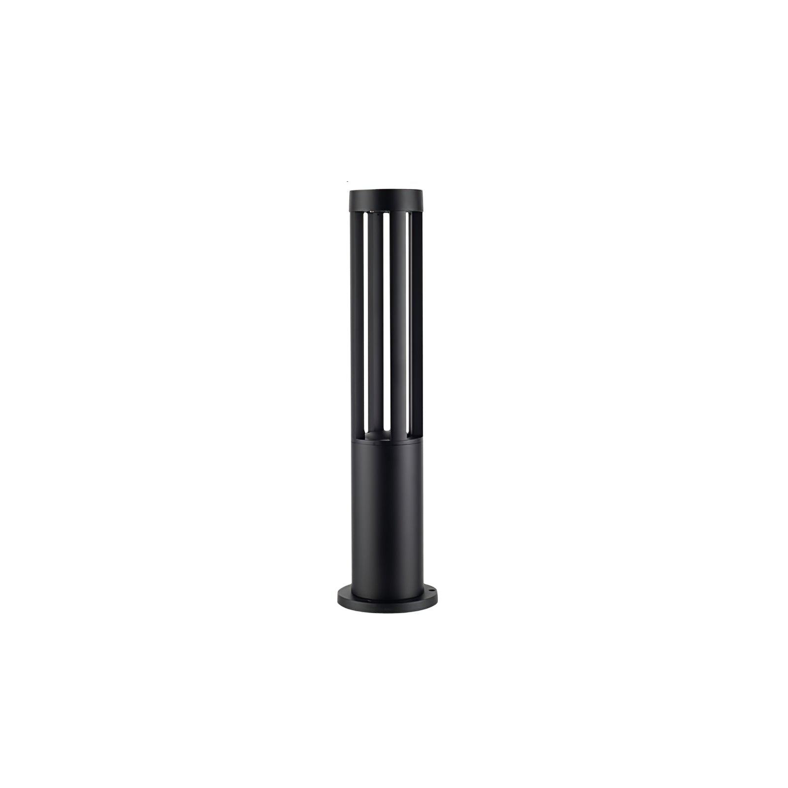 Black Solar Outdoor Post Light - Waterproof Solar Post Lamp
