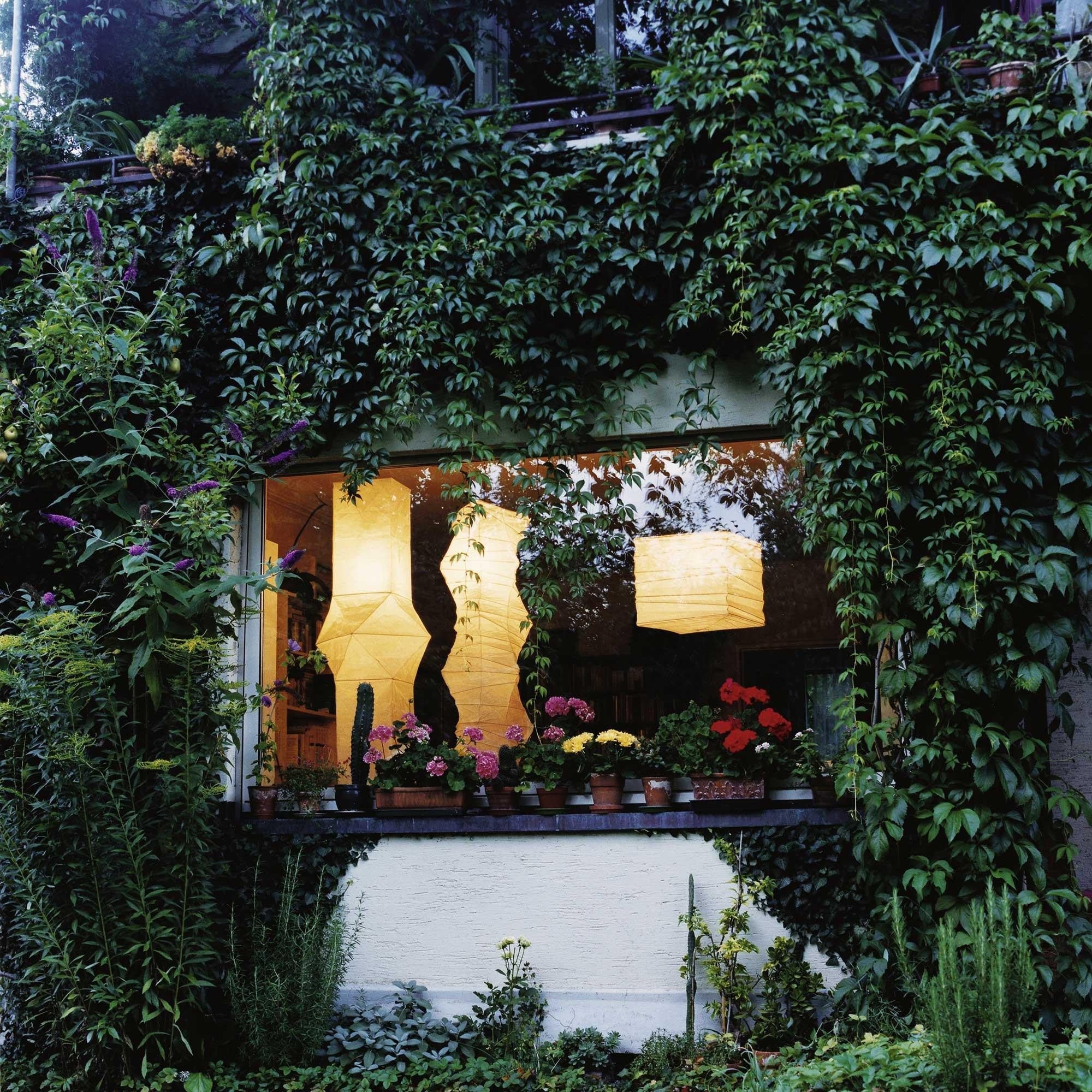 Rice Paper Floor Lamp - Bamboo Frame Soft Light for Living Room