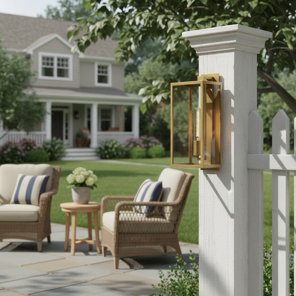 Classic Beckman Vintage Wall Sconce - Steel & Glass Linear Design