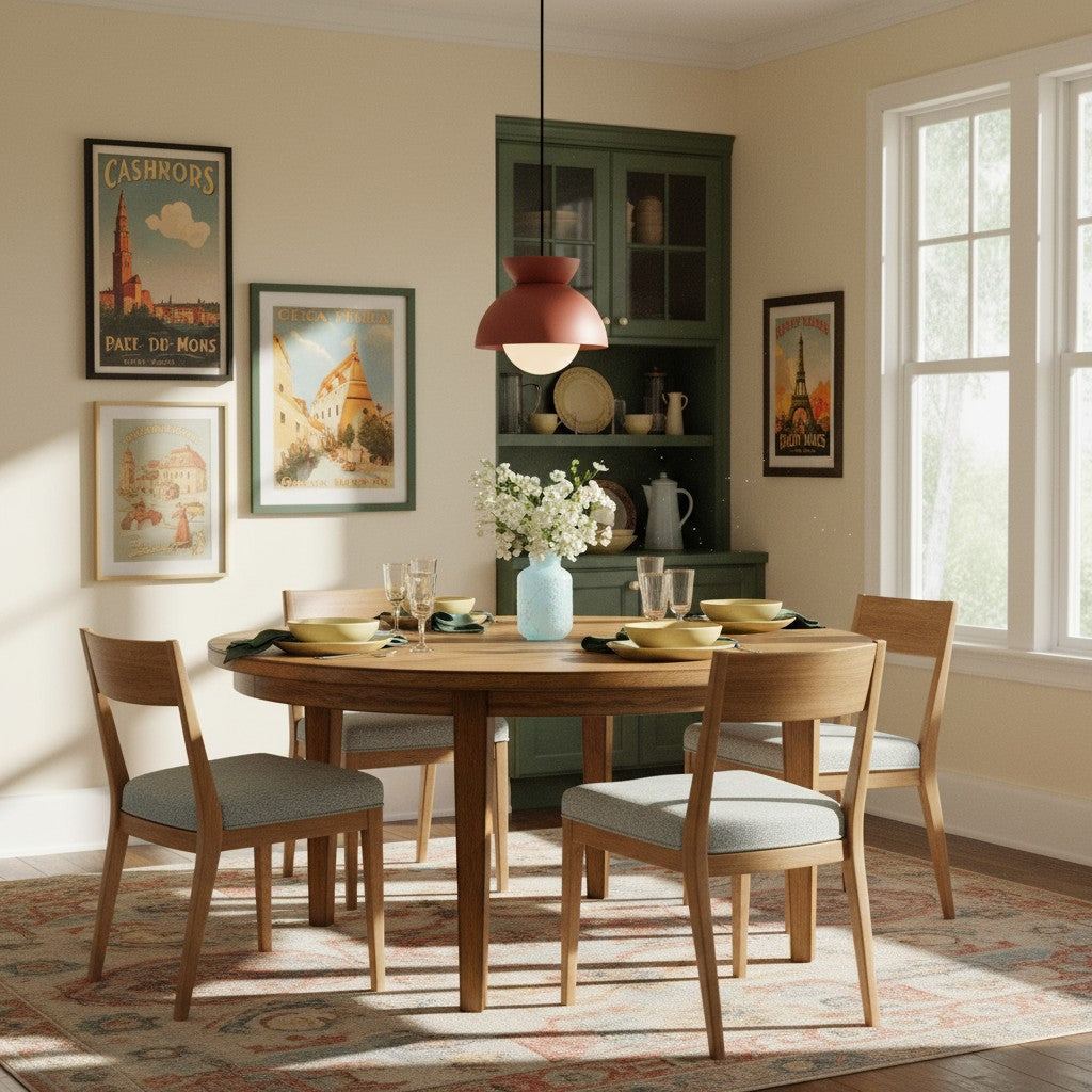 Aurelia Modern Dome Pendant Light – Sculptural Nordic Design