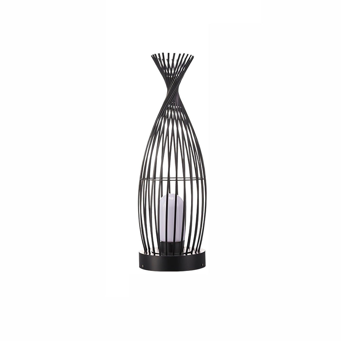Modern Lantern Light - Spherical Striped Ambience Lamp for Outdoor