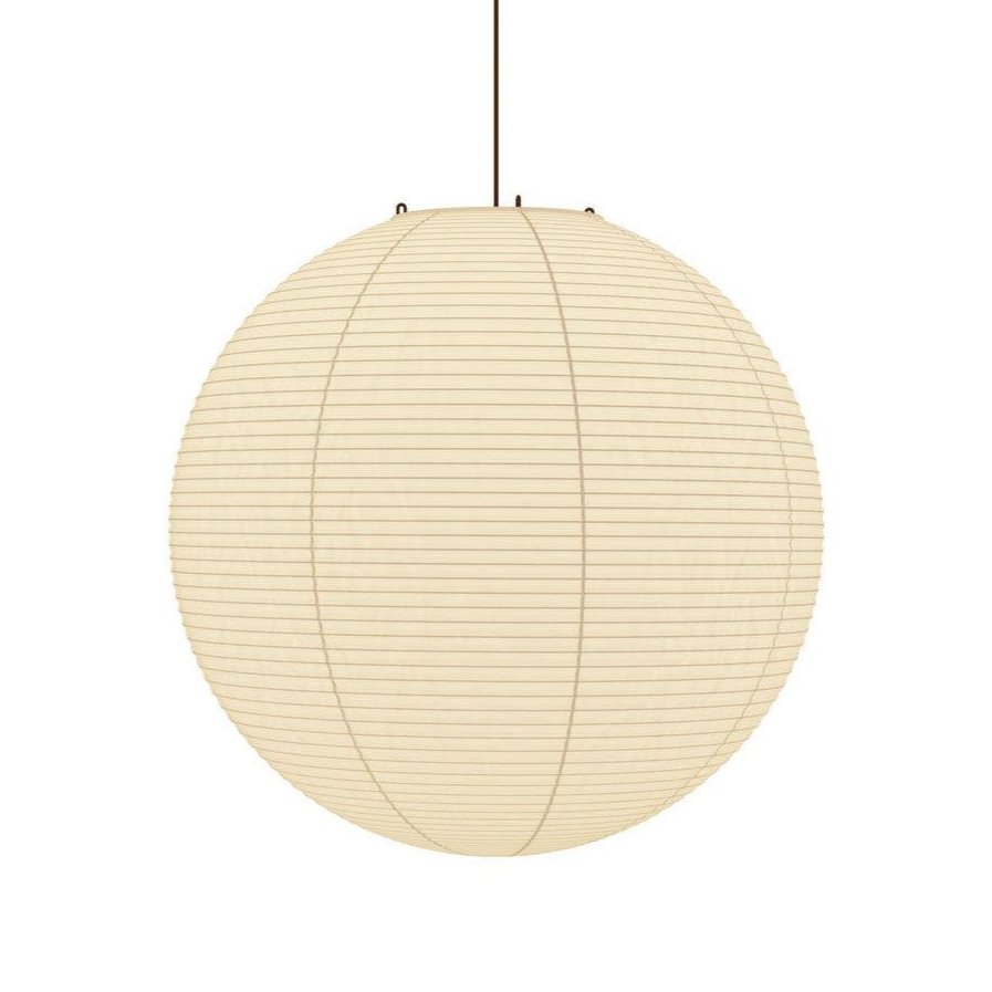 Washi Paper Round Pendant Lamp – Minimalist Lighting for Living Room