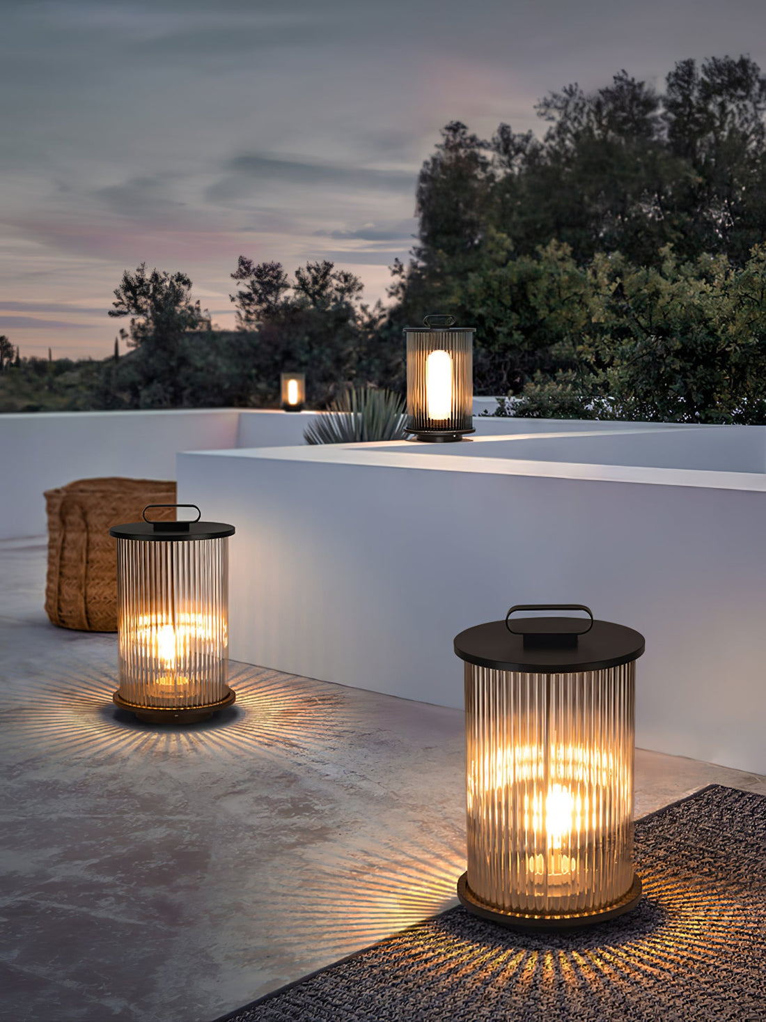 Lantern Garden Outdoor Light - Garden Outdoor Lamp Ideal for Walkways