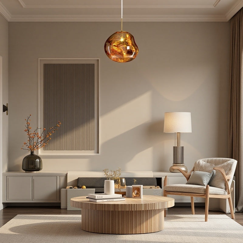 Melt Pendant Light - Metal Luxury Lamp For Dining Room