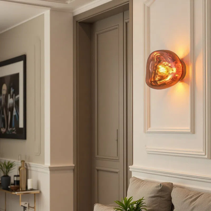 Dynamische Lava Curve Design Wandleuchte
