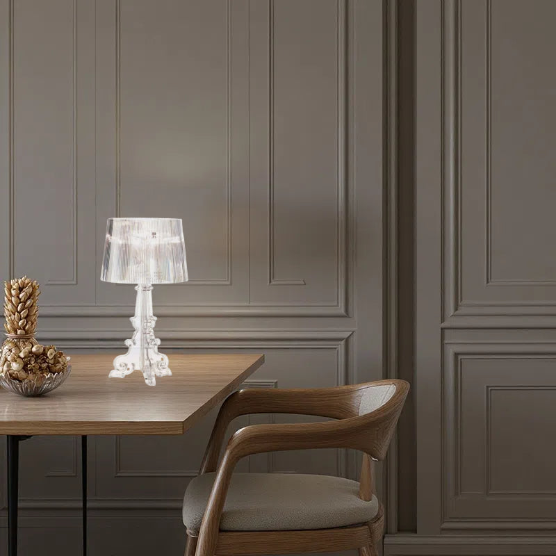 Barocke elegante Acryl-Tischlampe