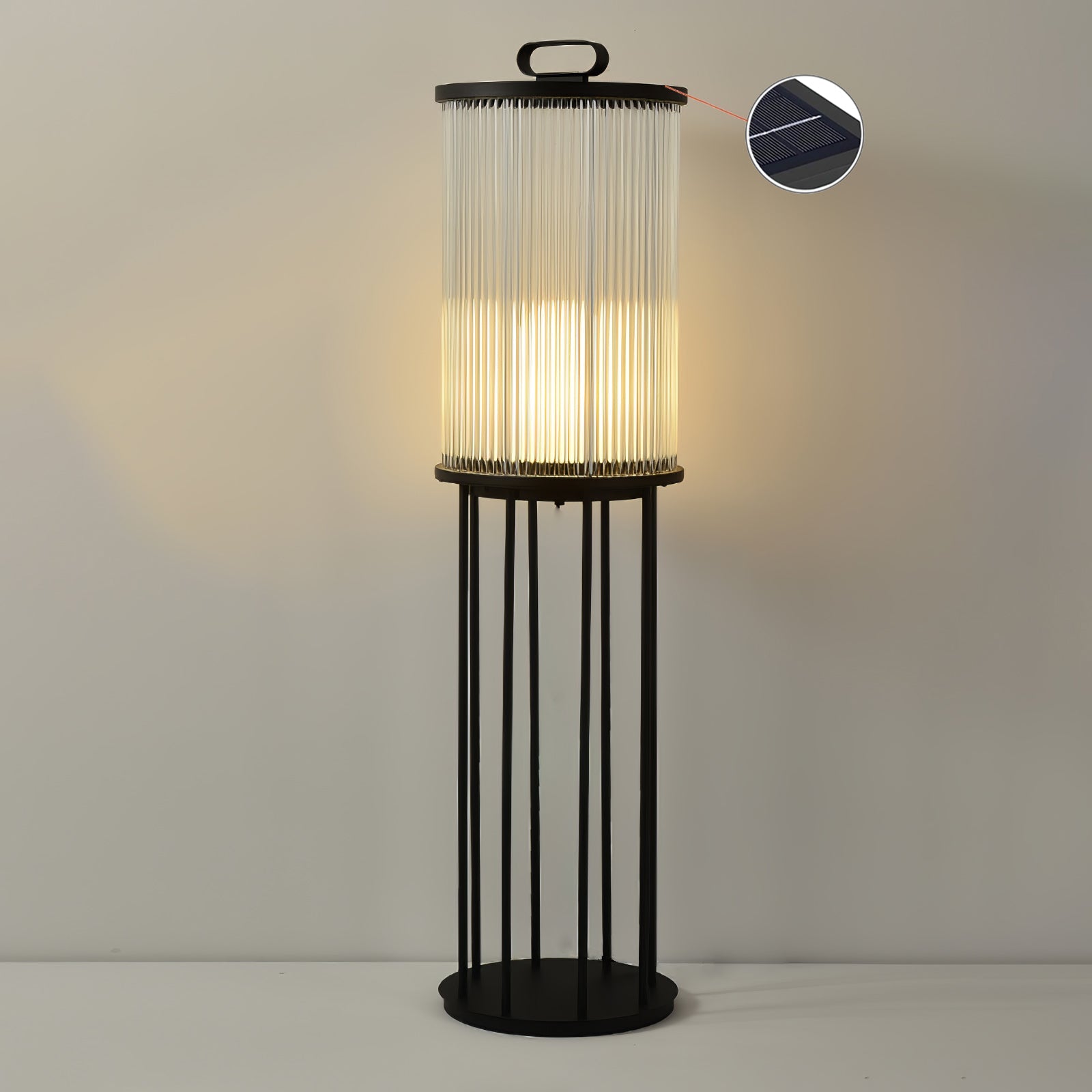 Solar Garden Lantern Light - Decorative Outdoor Lamp for Patio & Pathway