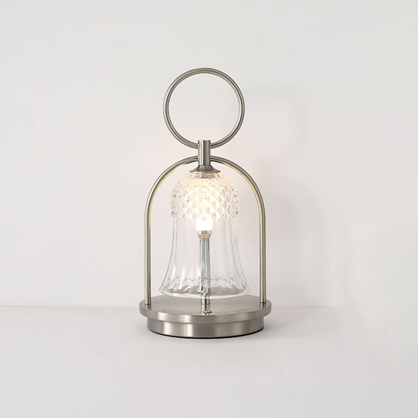 Tragbare Akku-Tischlampe – Wiederaufladbares LED-Licht für Zuhause &amp; Draußen