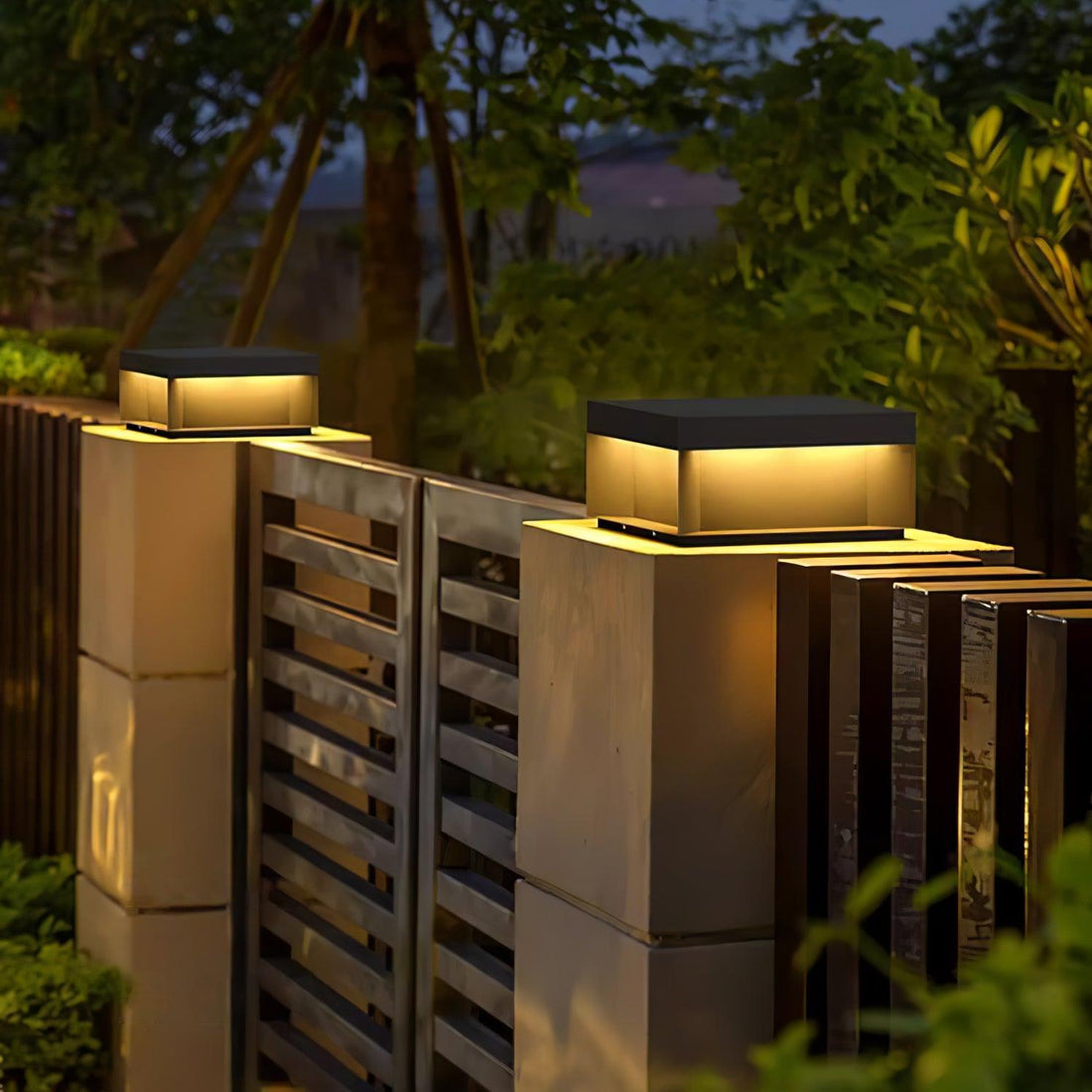 Außenpfostenleuchte - Robuste Gartenlampe für Terrasse und Weg