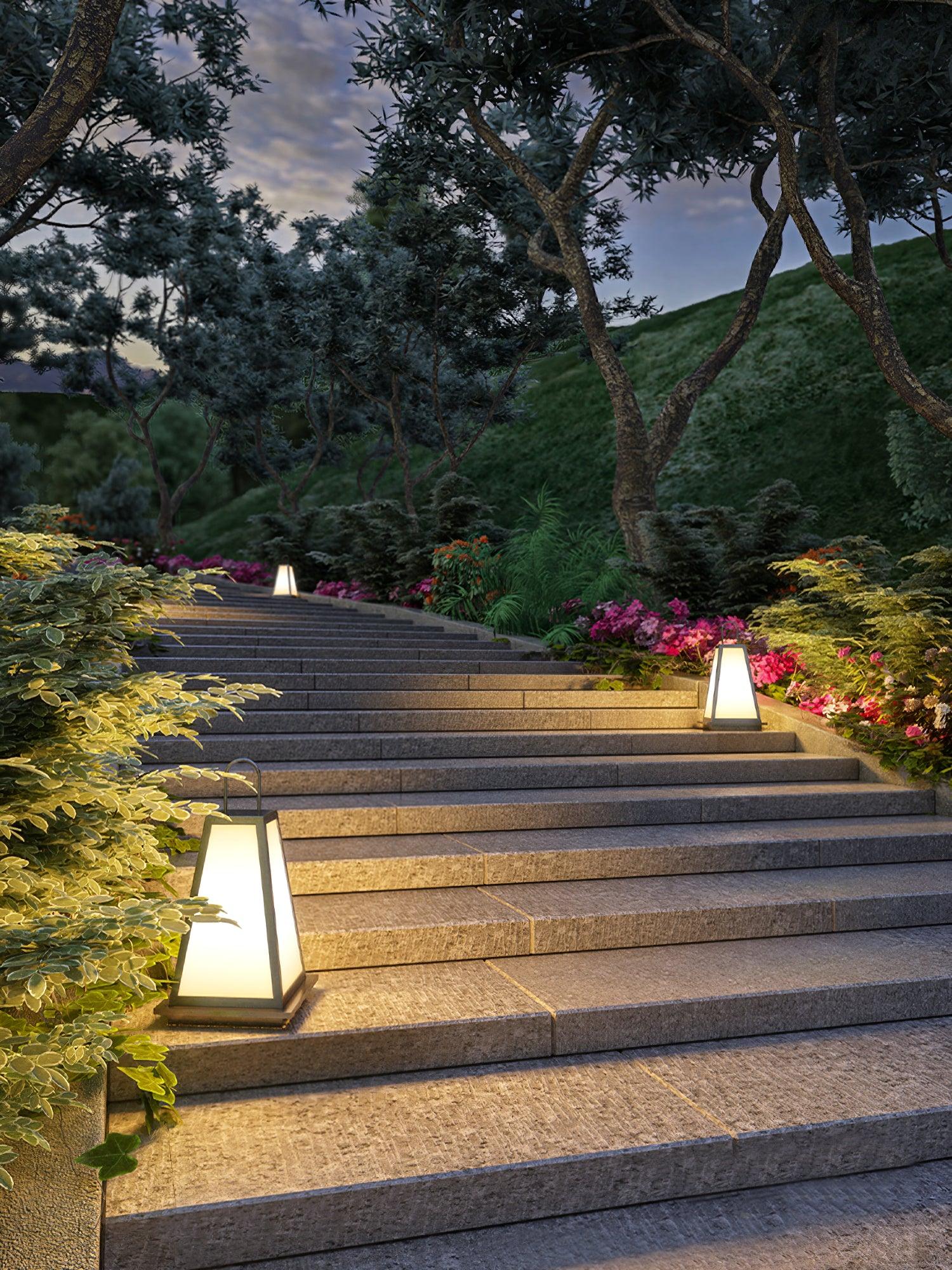 Portable Outdoor Lamp - Garden-Ready - Understated Grace