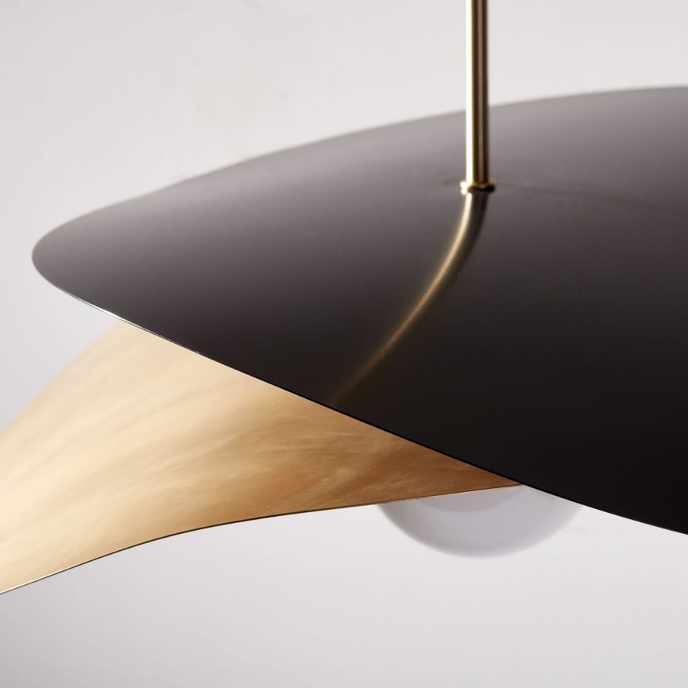 Tynora Pendant Light - Modern with Metallic Finishes and Glass