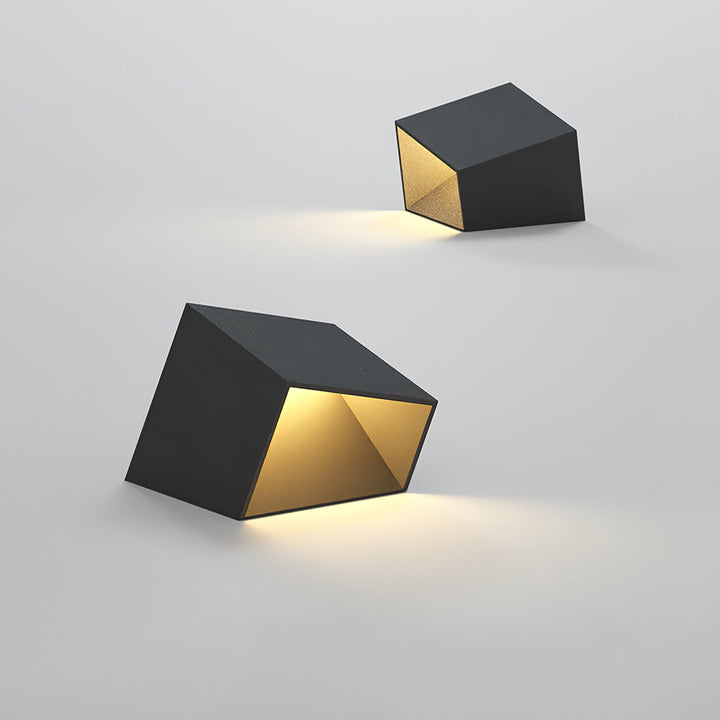 Cube Outdoor LED Lamp - Modern Weatherproof Light for Garden & Patio