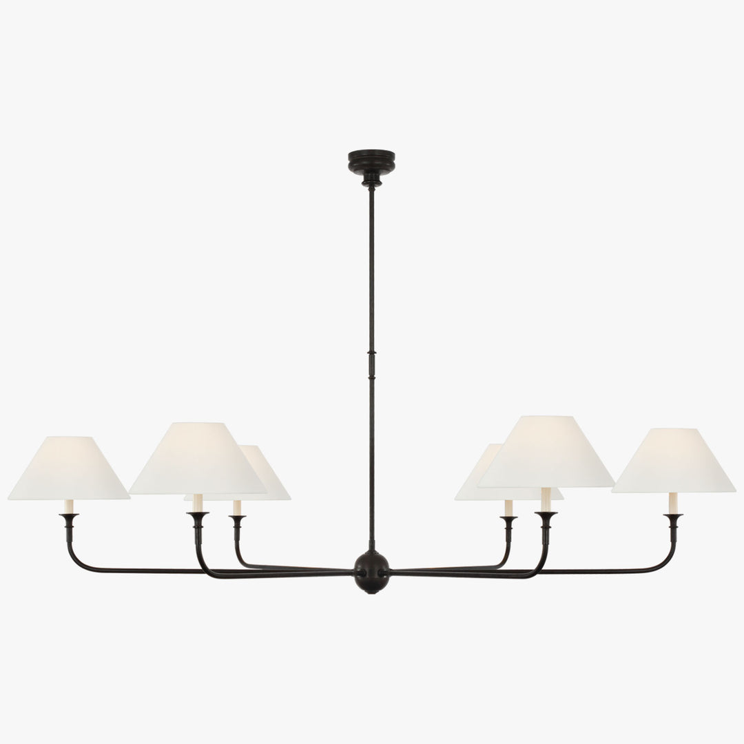 Piaf Grande Moderner Industrie-Kronleuchter aus Metall 