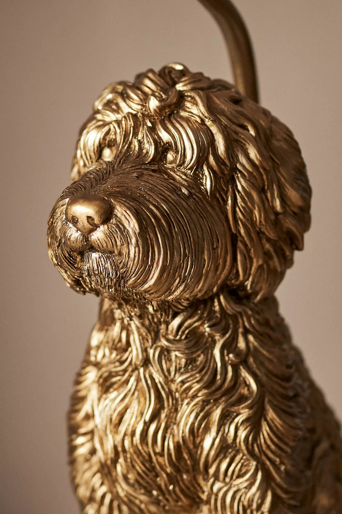 Pawdia Unique Table Lamp - Decorative Fabric Animal Bedside Lamp
