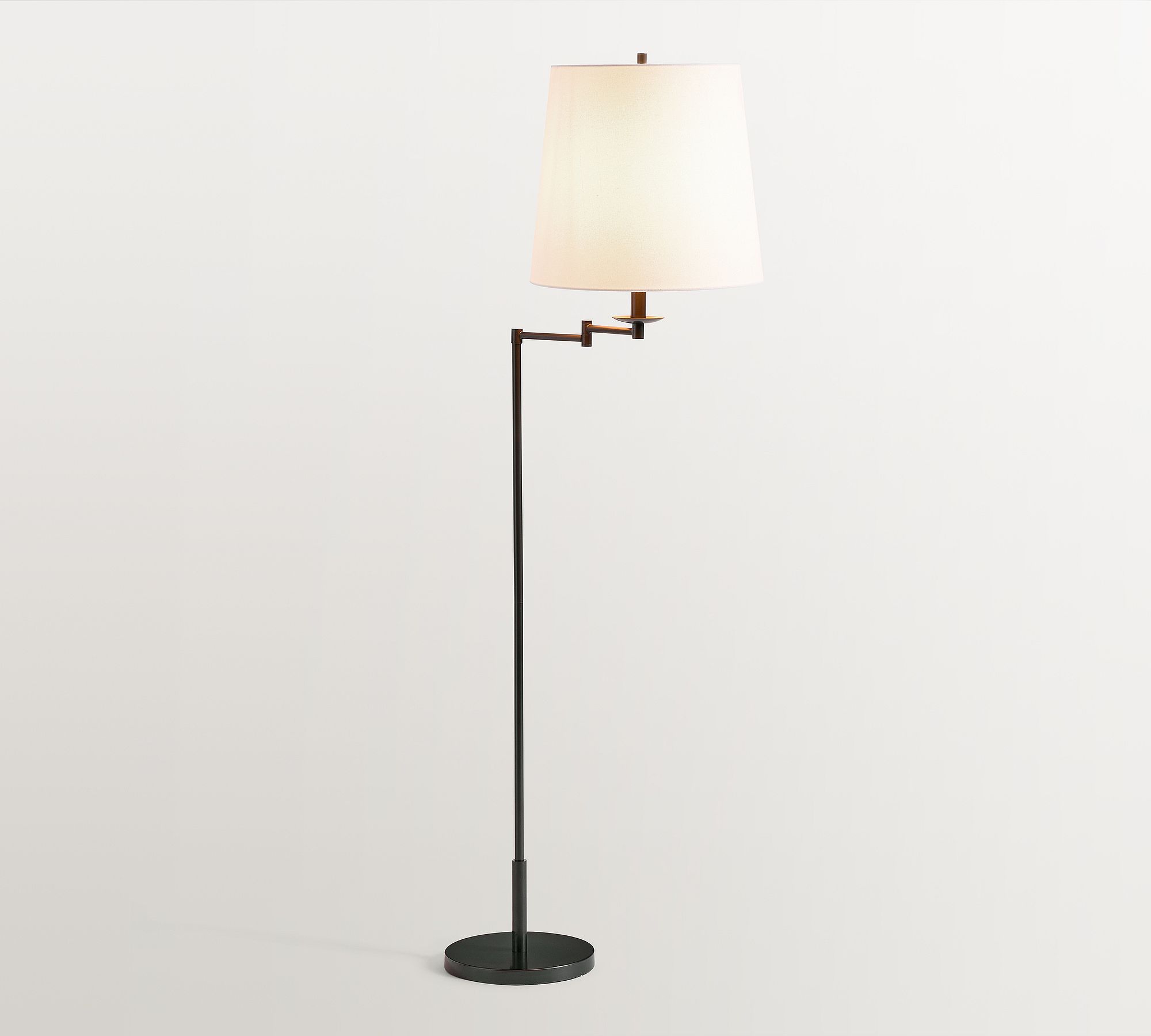 Rowan Articulating Floor Lamp - Adjustable Iron Design for Task Lighting