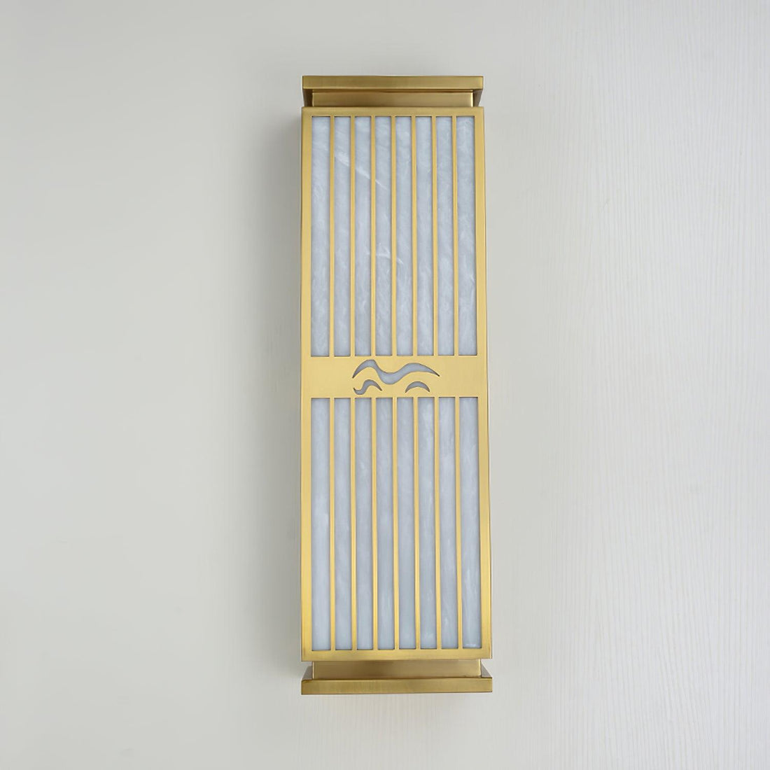 Metal Outdoor Wall Light - Square Acrylic Lamp for Yard