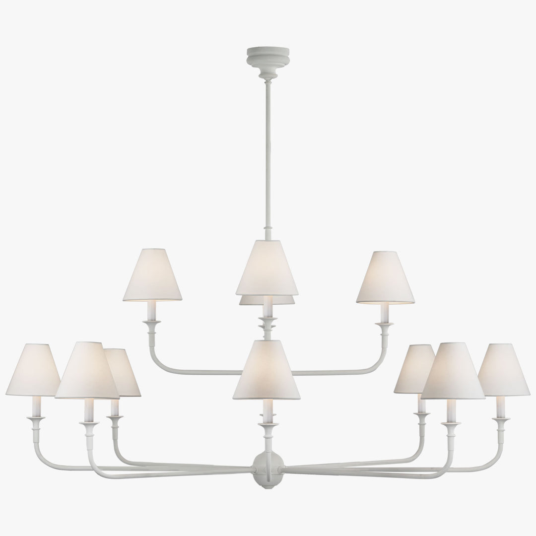 Piaf Grande Moderner Industrie-Kronleuchter aus Metall 