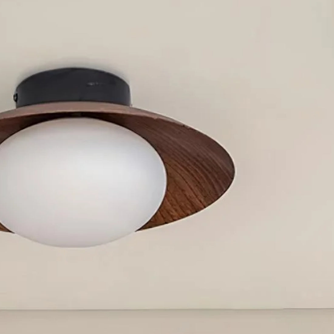 Oribela Sculptural Globe Ceiling Light Modern Flush Mount for Kitchen and Lounge