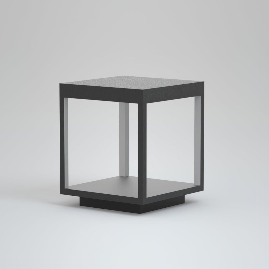 Square Frame Solar Outdoor Light - Garden Light with Durable Metal