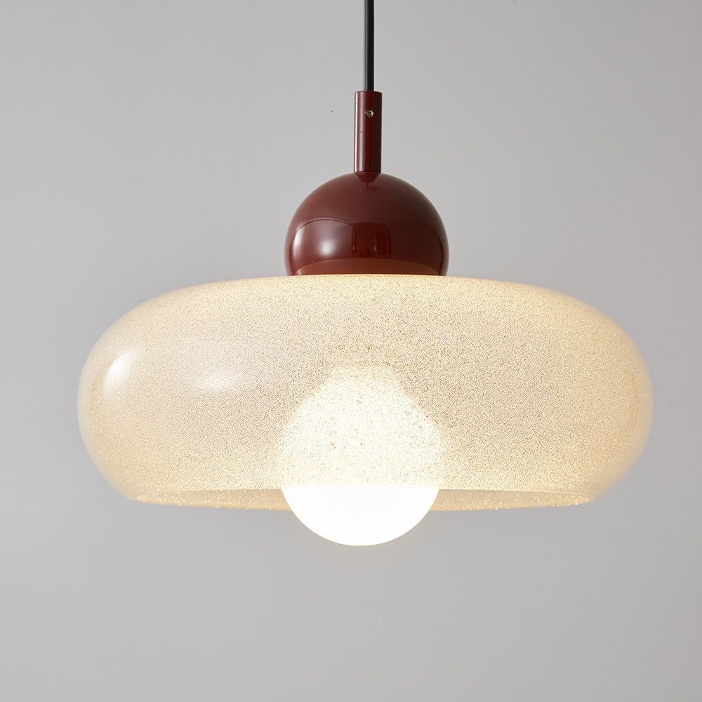 Nordic Pendant Light - Minimalist Transparent Glass Living Room