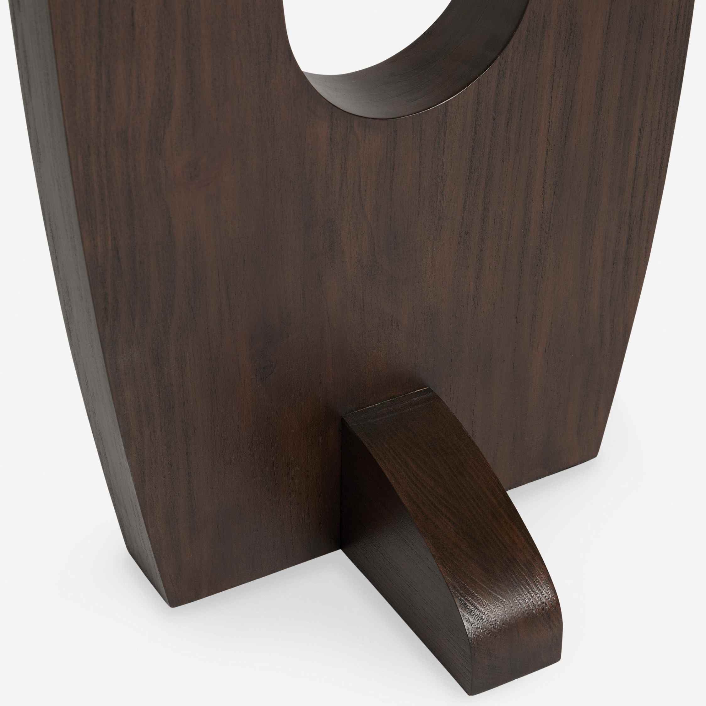 Cordove Arc Floor Lamp – Modern Organic Solid Wood & Fabric for Living Rooms