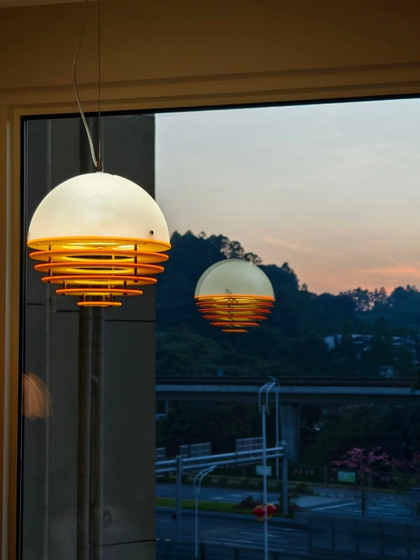 Bauhaus Sunset Pendelleuchte - Moderne Designer-Ambientelampe fürs Wohnzimmer