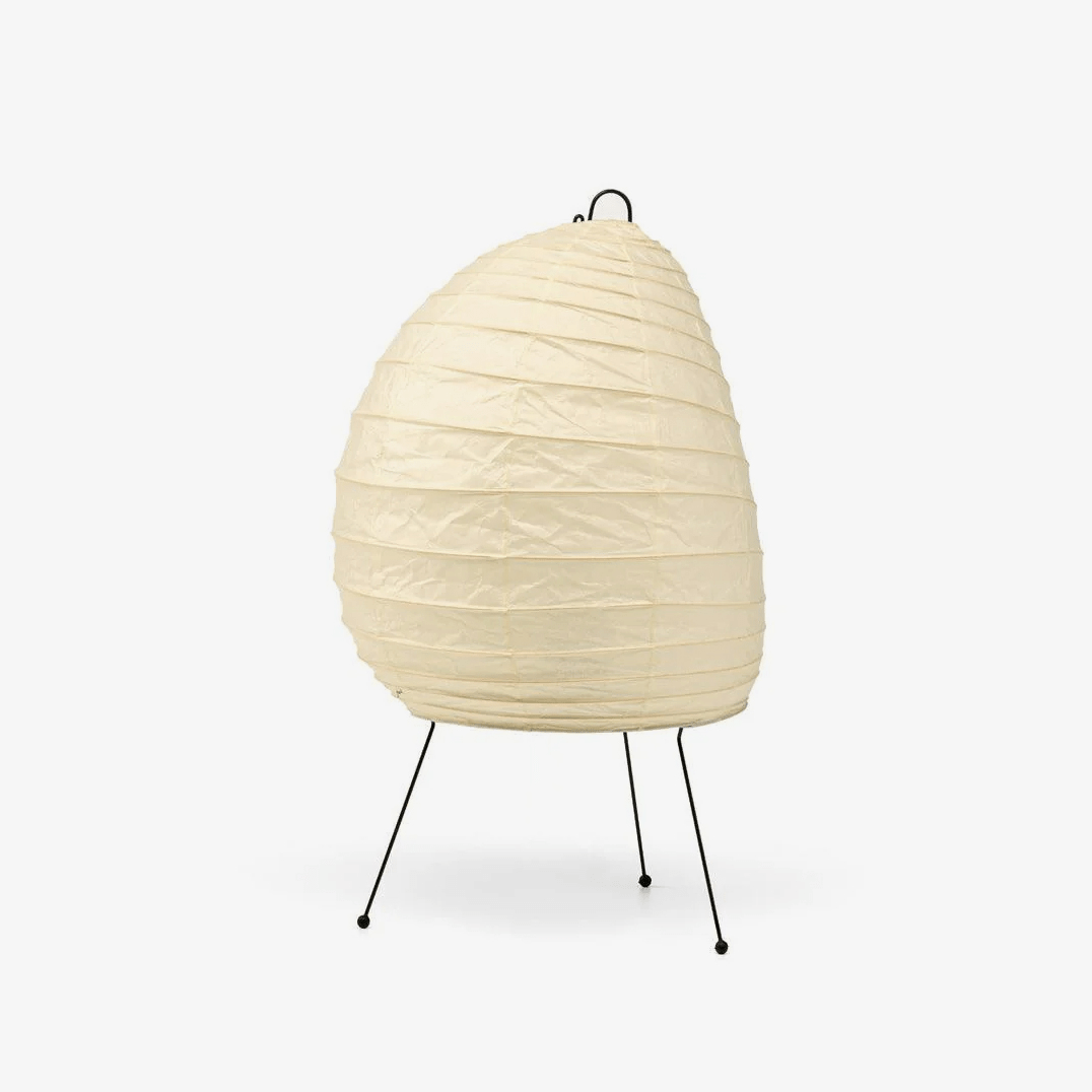 Papiertischlampe – Minimalistische Lampe im Washi-Stil für die Leseecke