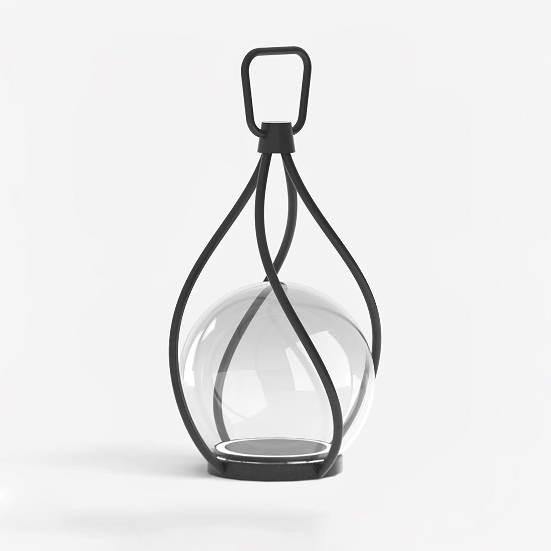 Orb Lantern Table Lamp - Rechargeable LED Light for Indoor & Patio