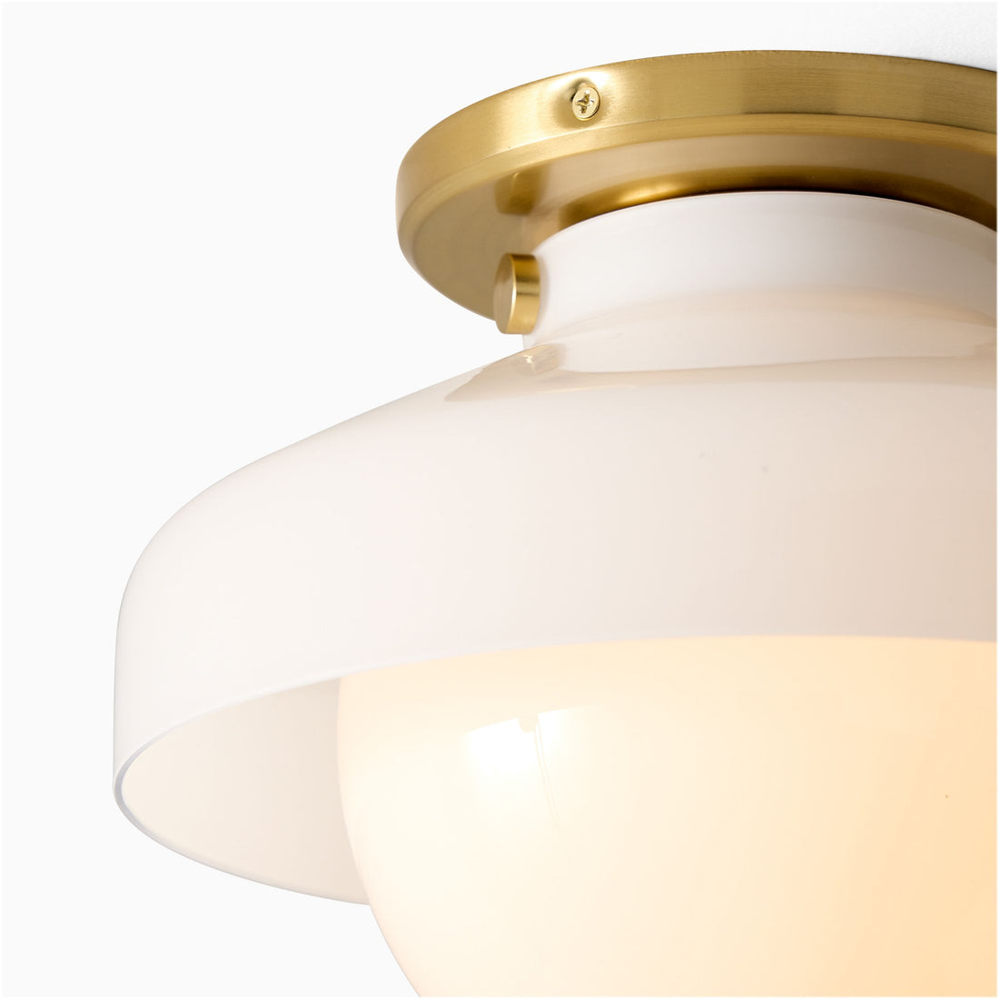 Hanton Metal Flush Mount Light - Modern Ceiling Lamp for Living Room