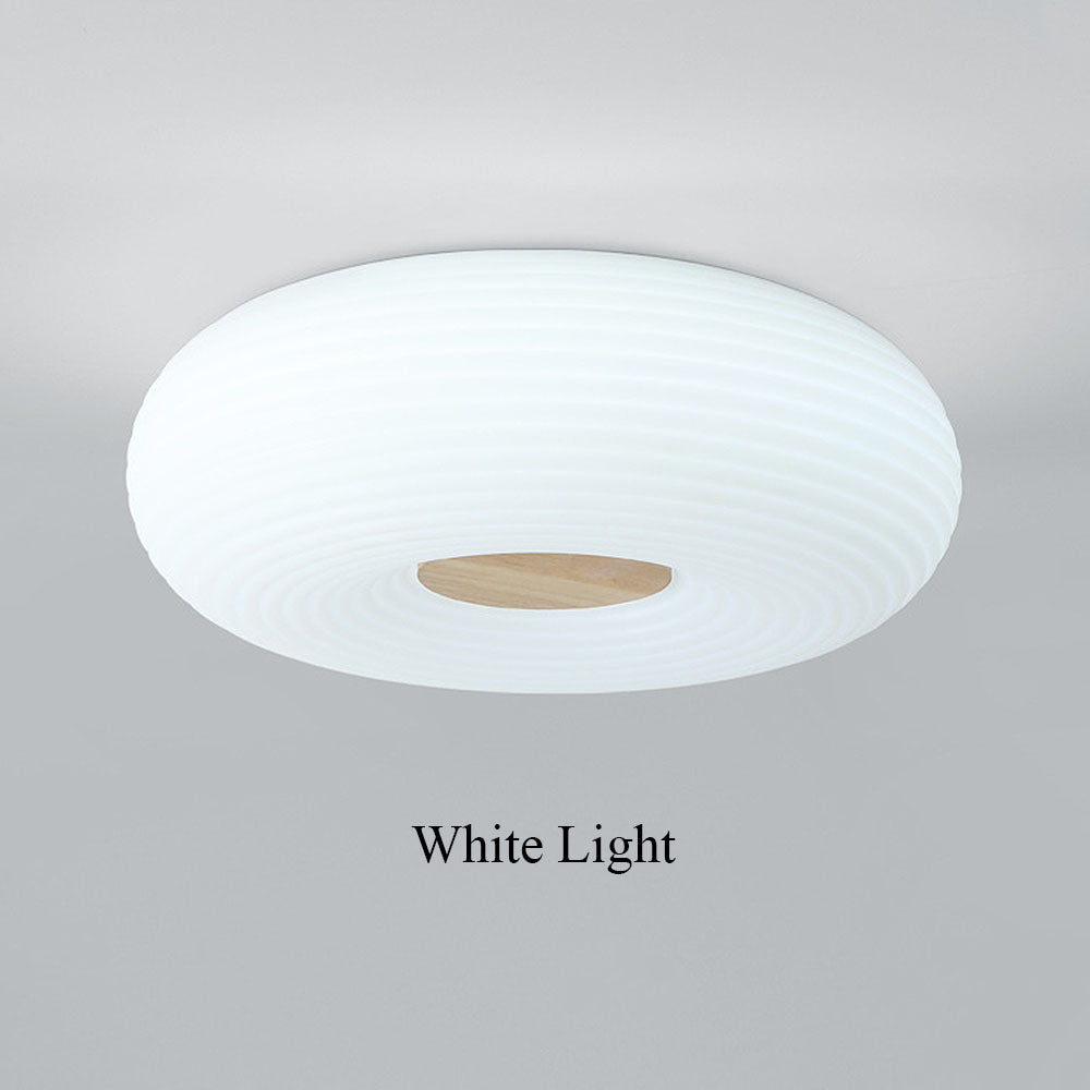 Wabi-Sabi Acrylic LED Ceiling Light – Minimalist Bedroom Fixture