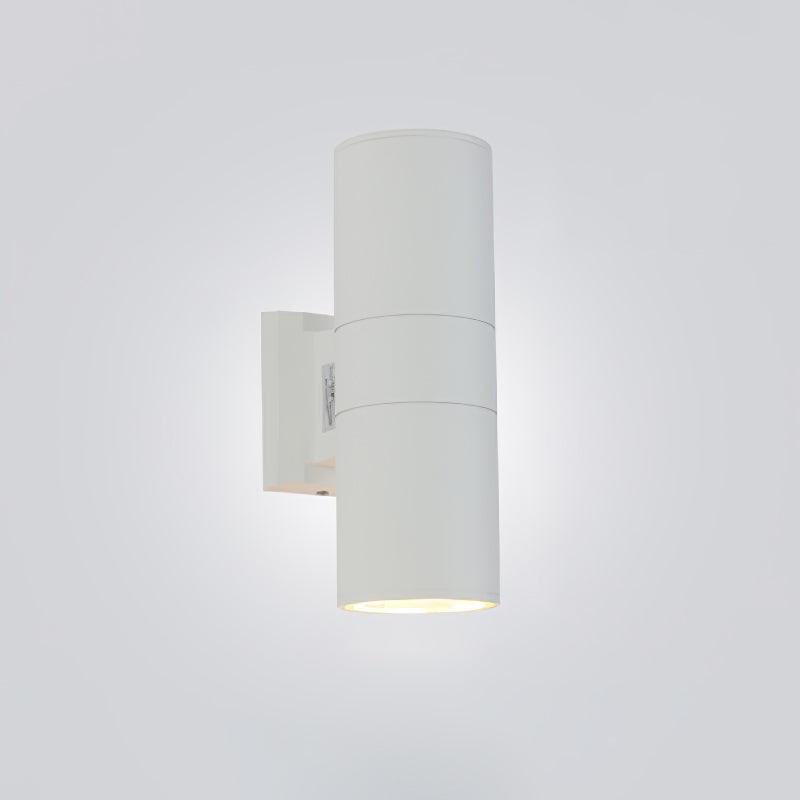 Zylindrische Außenwandleuchte - Wasserdichte moderne Lampe für den Garten