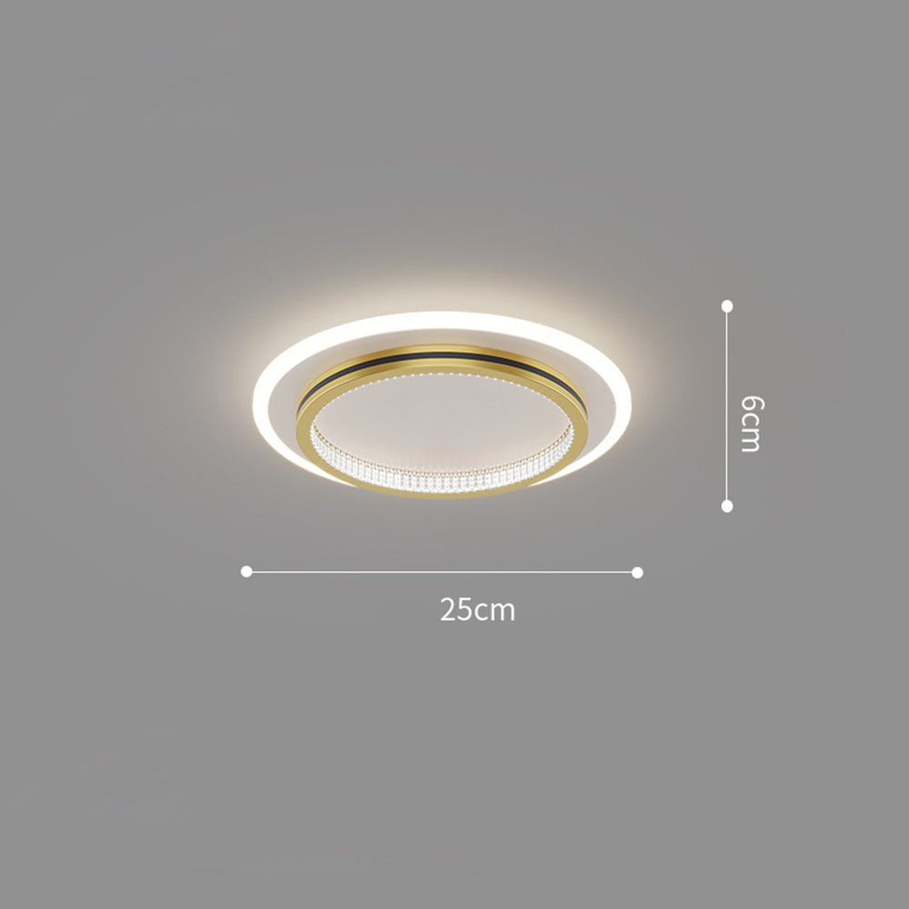 Schlanke, moderne LED-Deckenleuchte – Schlafzimmerleuchte für moderne Räume