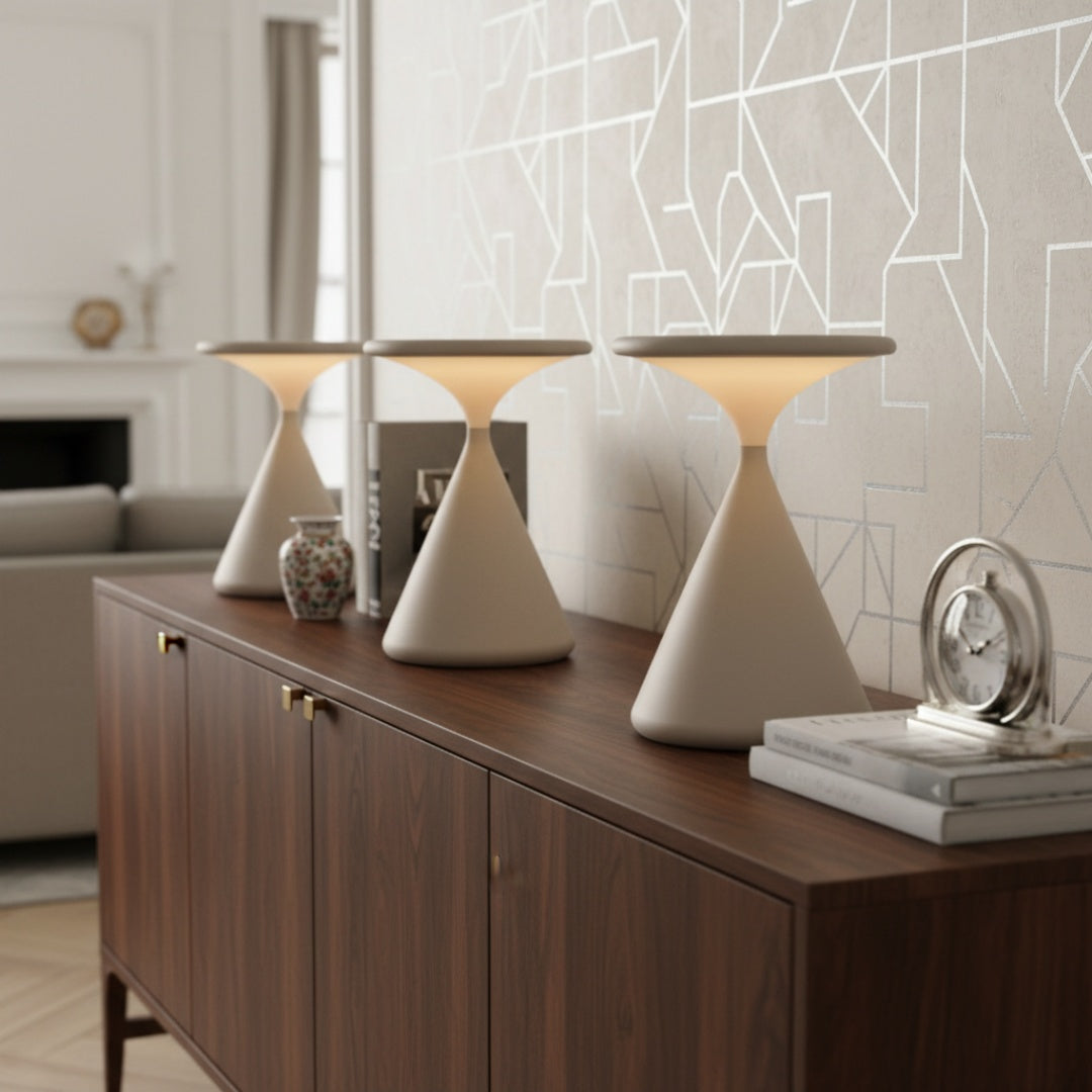 Nomade Portable LED Table Lamp – Minimal Silhouette Modern Design for Home Patio N40