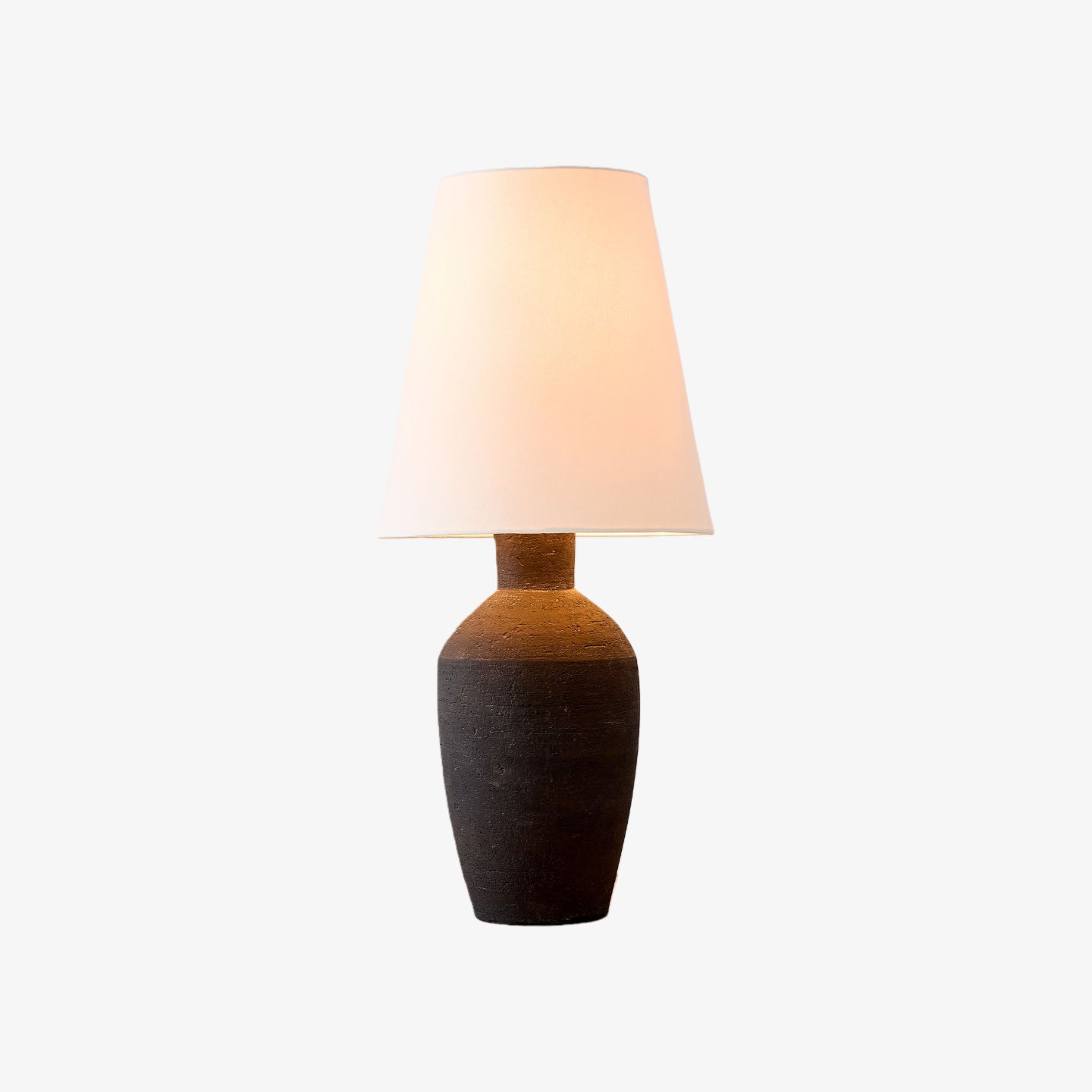 Ceruna Modern Ceramic Table Lamp – Sculptural Body Clean Finish for Entryway and Lounge